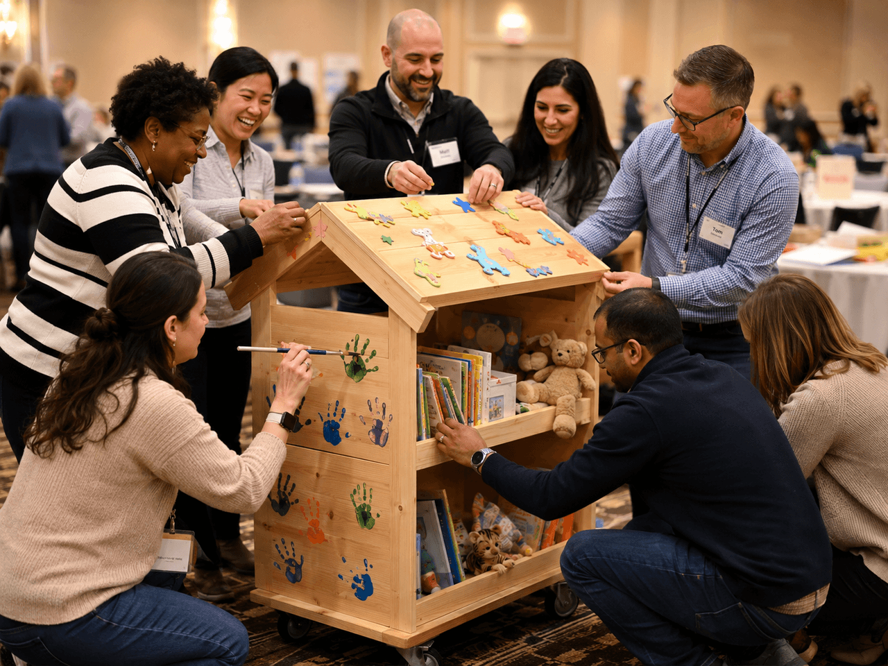 Care Cart Build Denver — Care Cart team building with Building Teams
